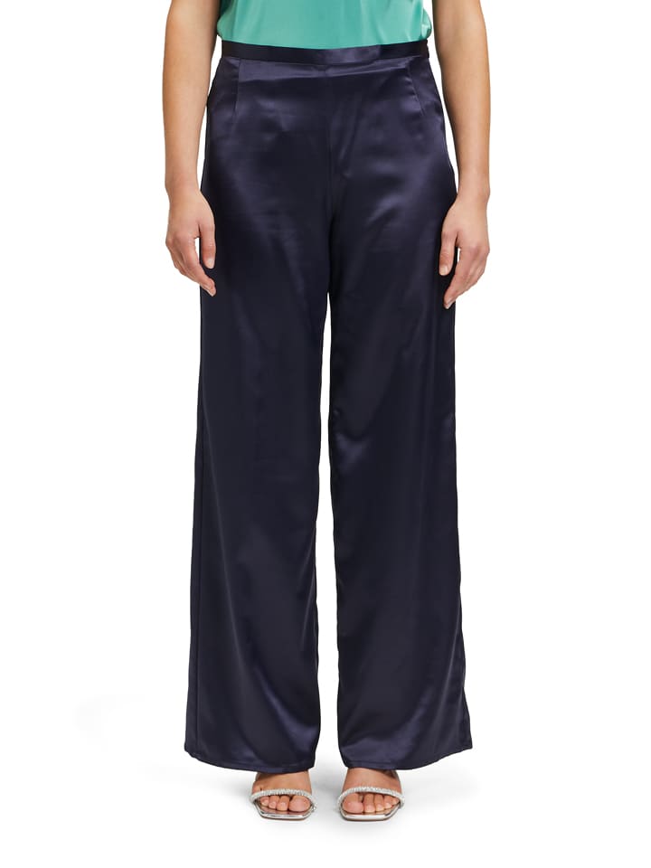 Vera Mont Spodnie w kolorze granatowym rozmiar: 38