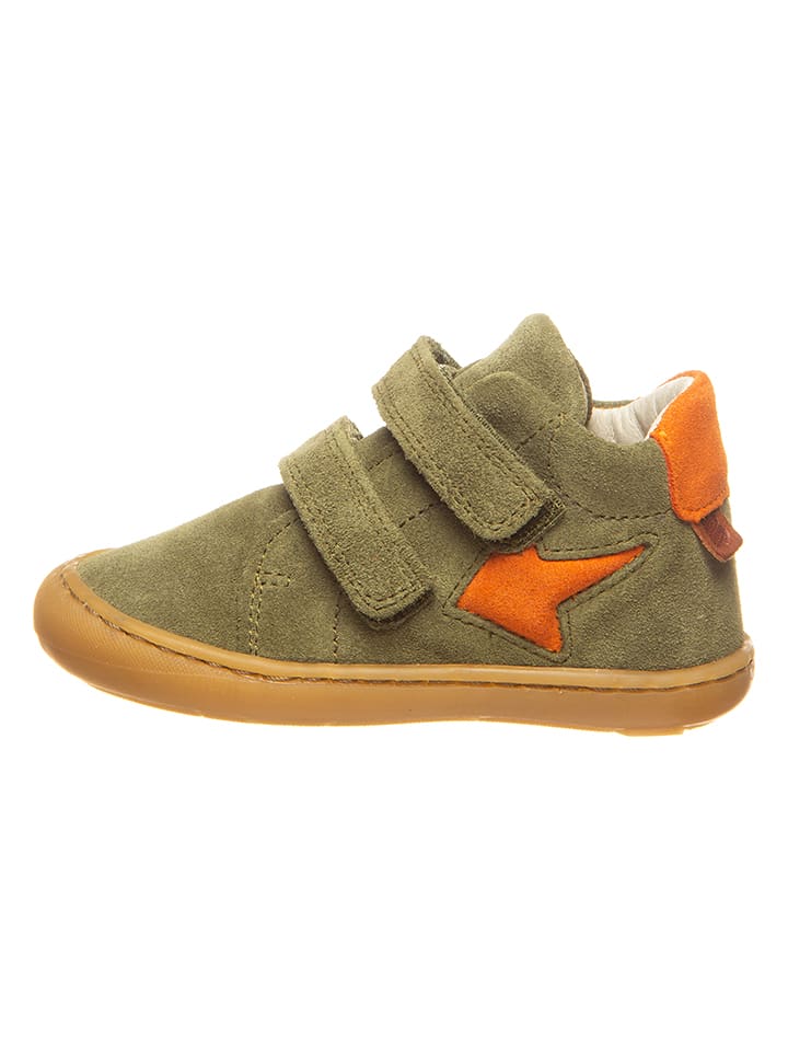 BO-BELL Skórzane sneakersy w kolorze khaki rozmiar: 25