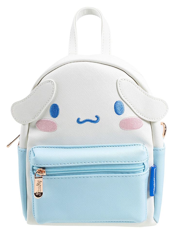 Sanrio Plecak "Cinnamoroll" w kolorze błękitno-białym - 17 x 22 cm rozmiar: onesize