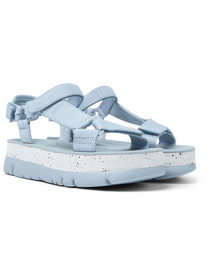 Camper Sandały w kolorze błękitnym na obcasie rozmiar: 40