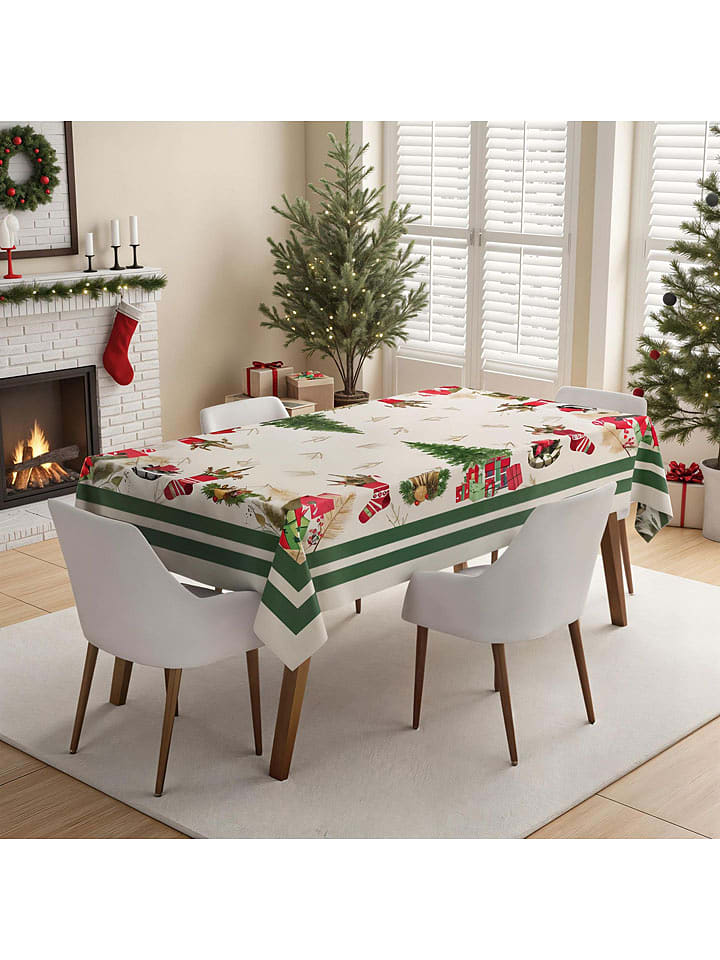 Colourful Cotton Obrus ze wzorem rozmiar: 160x220 cm