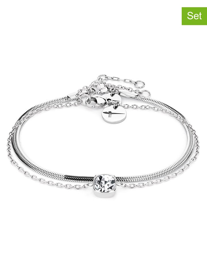 Tamaris Bransoletki (2 szt.) z elementami ozdobnymi rozmiar: onesize