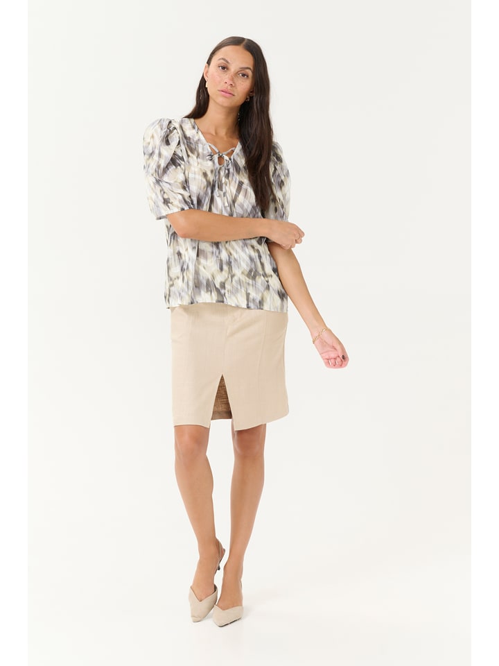 Kaffe Bluzka w kolorze kremowym rozmiar: 40