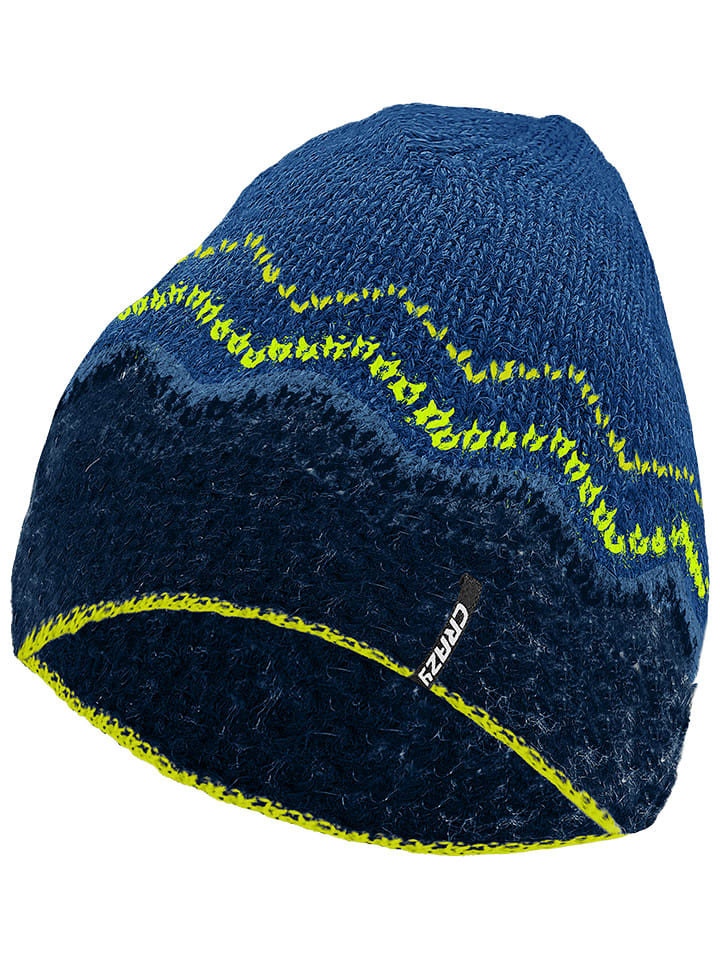 Crazy Czapka beanie "Norge" w kolorze niebiesko-granatowym rozmiar: onesize