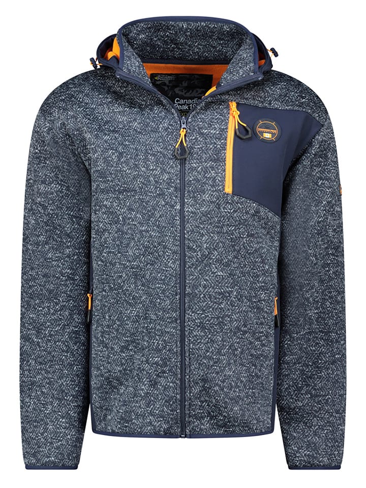 Canadian Peak Kurtka polarowa "Tankeak" w kolorze granatowym rozmiar: 3XL