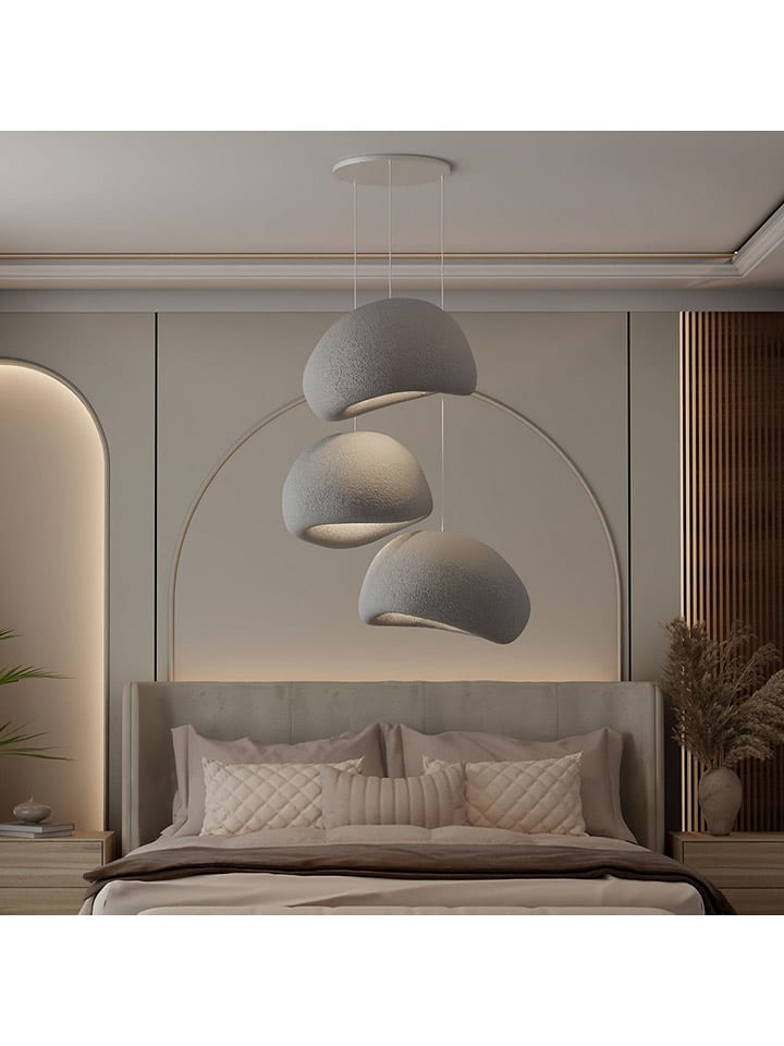 Opviq Lampa wisząca w kolorze szarym - 80 x 120 cm rozmiar: onesize