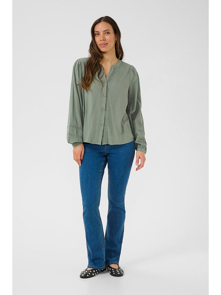 Cream Bluzka w kolorze zielonym rozmiar: 36