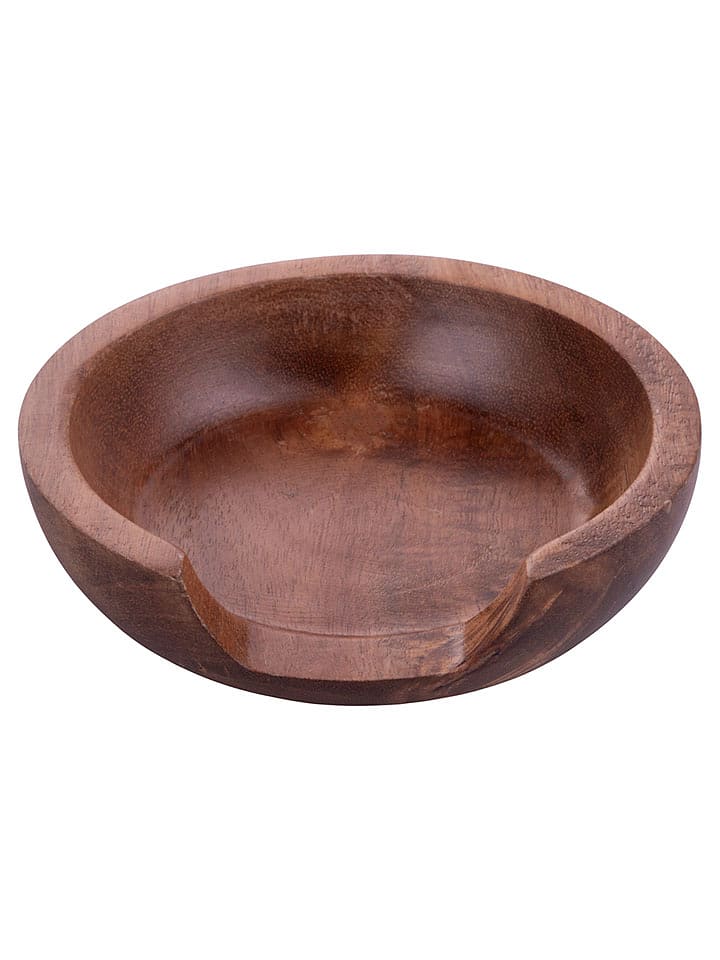 Villa d´Este Podstawka "Woody" w kolorze brązowym pod łyżkę - Ø 11,5 cm rozmiar: onesize