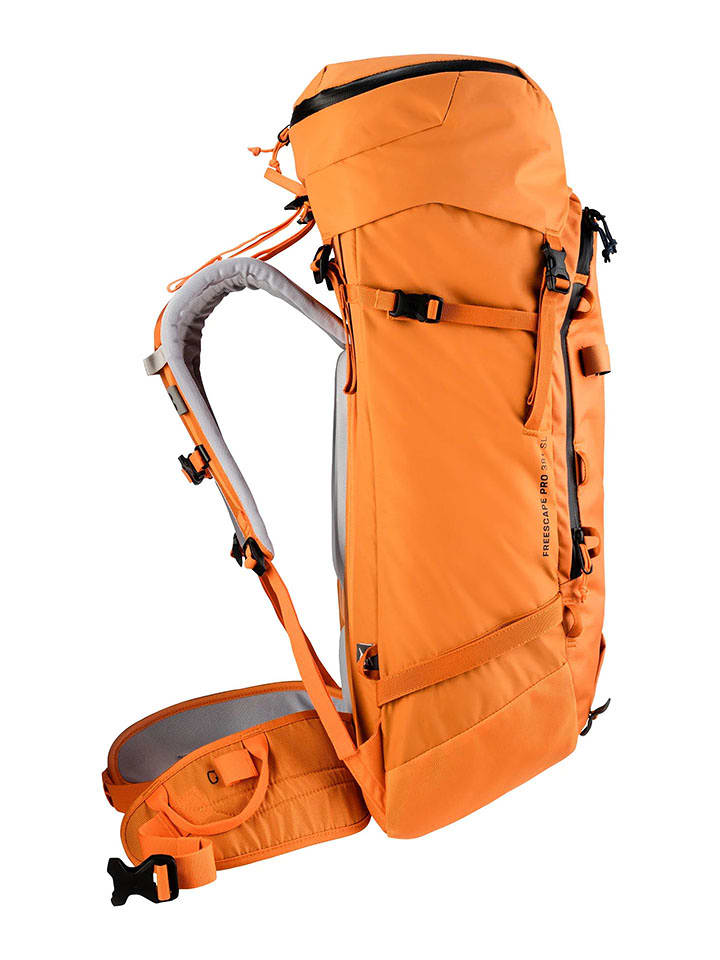 Deuter Plecak turystyczny "Freescape Pro 38+SL" w kolorze pomarańczowym - 32 x 68 x 22 cm rozmiar: onesize