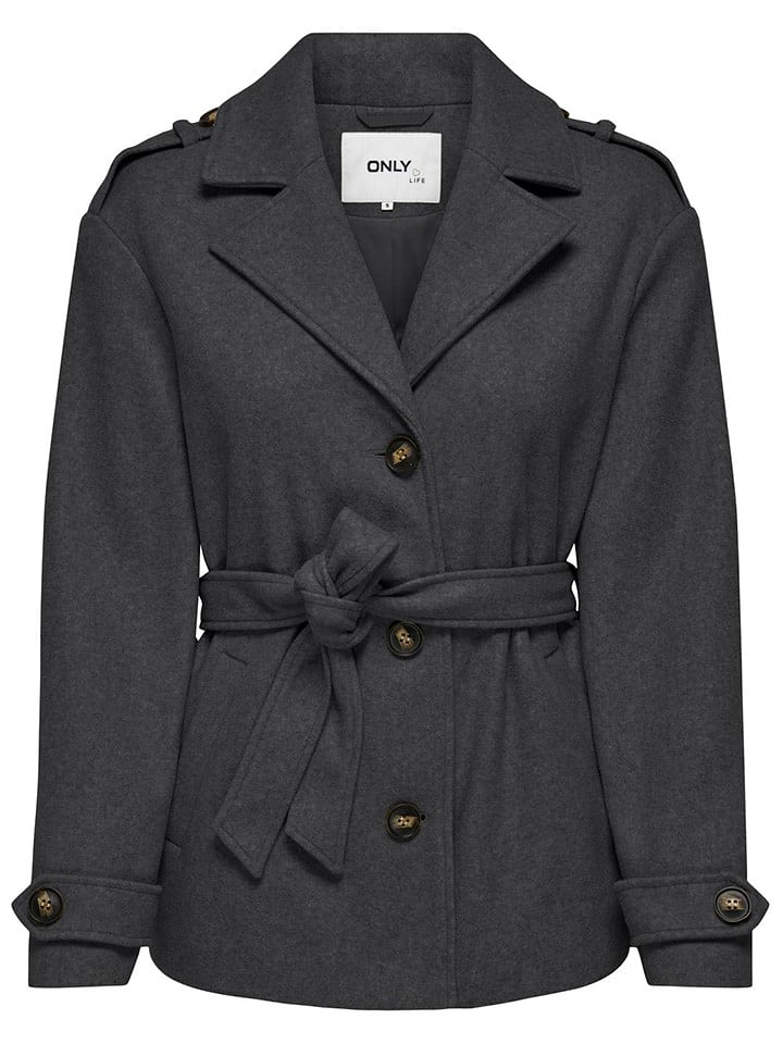 ONLY Kurtka przejściowa w kolorze ciemnoszarym rozmiar: M