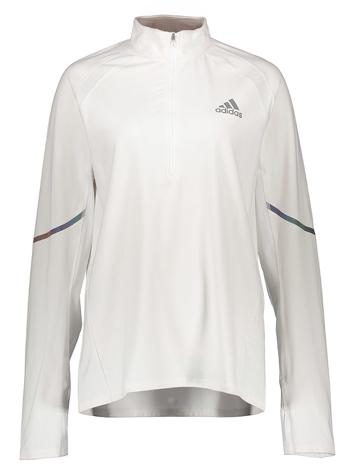 adidas Koszulka "Fast" w kolorze białym do biegania rozmiar: M