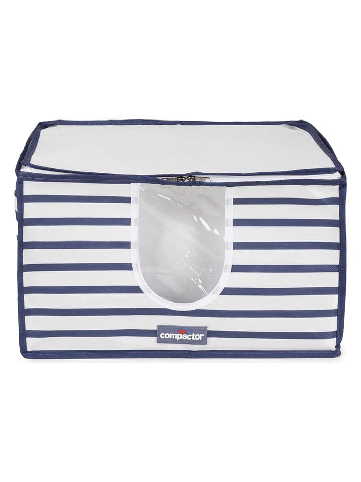 Compactor Worek próżniowy w kolorze niebiesko-białym - 40 x 25 x 40 cm rozmiar: onesize