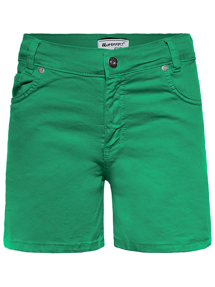 Blue Effect Szorty dżinsowe w kolorze zielonym rozmiar: 152