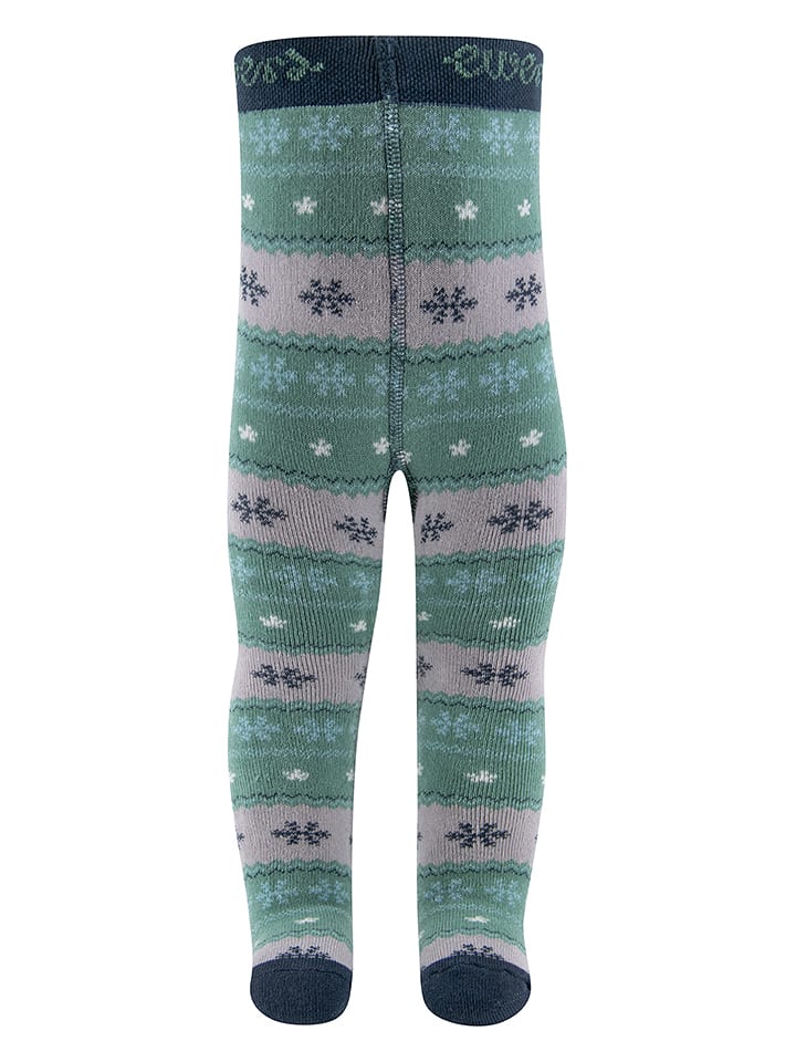 ewers Rajstopy termiczne w kolorze zielonym rozmiar: 110