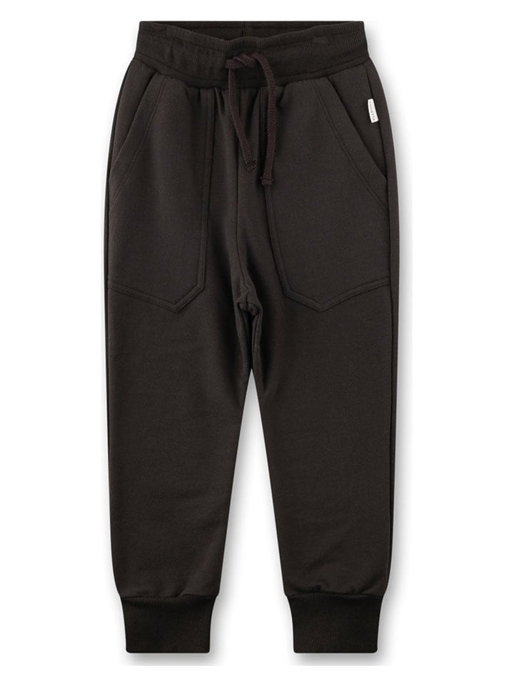 Sanetta Kidswear Spodnie dresowe w kolorze brązowym rozmiar: 128