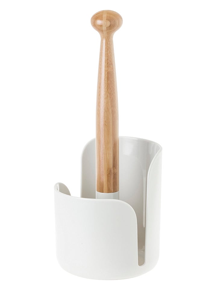 Vigar Uchwyt "Taula" w kolorze biało-jasnobrązowym na ręcznik papierowy - 36 cm rozmiar: onesize