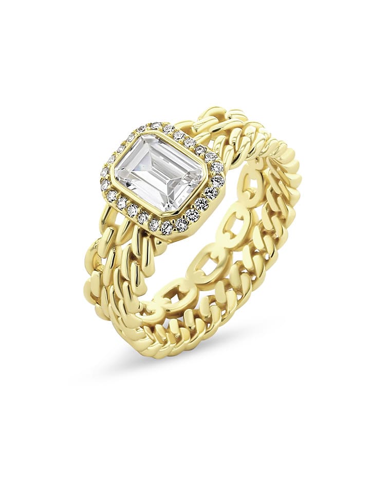 ÔNESSA Pierścionek z cyrkoniami rozmiar: 52