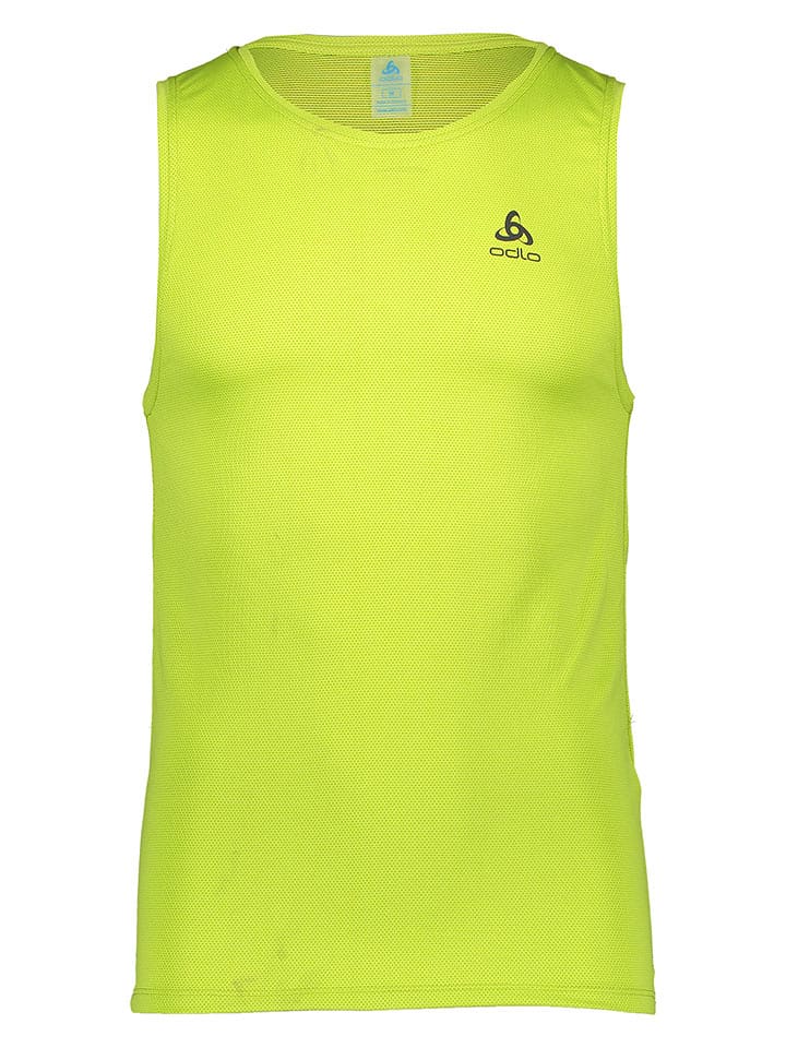 Odlo Top sportowy w kolorze żółtym rozmiar: L