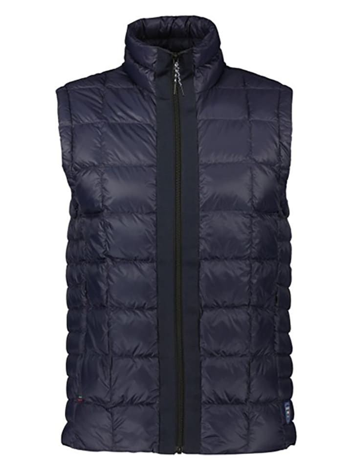 DOLOMITE Kamizelka pikowana "Corvara" w kolorze granatowym rozmiar: L