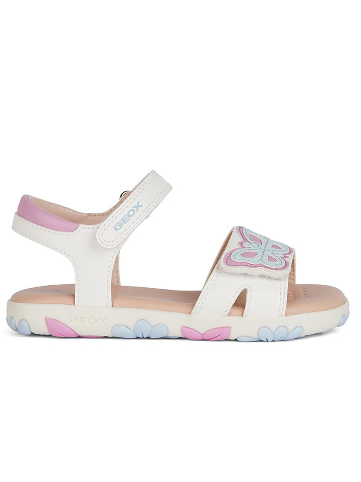 Geox Sandały "Haiti" w kolorze białym rozmiar: 29