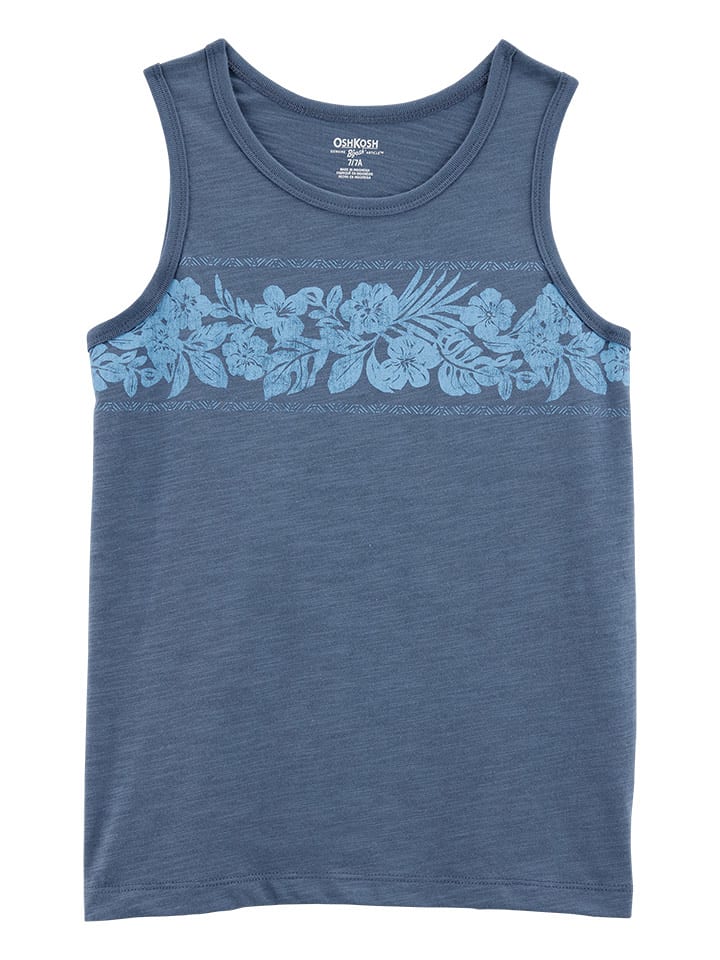 OshKosh Top w kolorze niebieskim rozmiar: 116