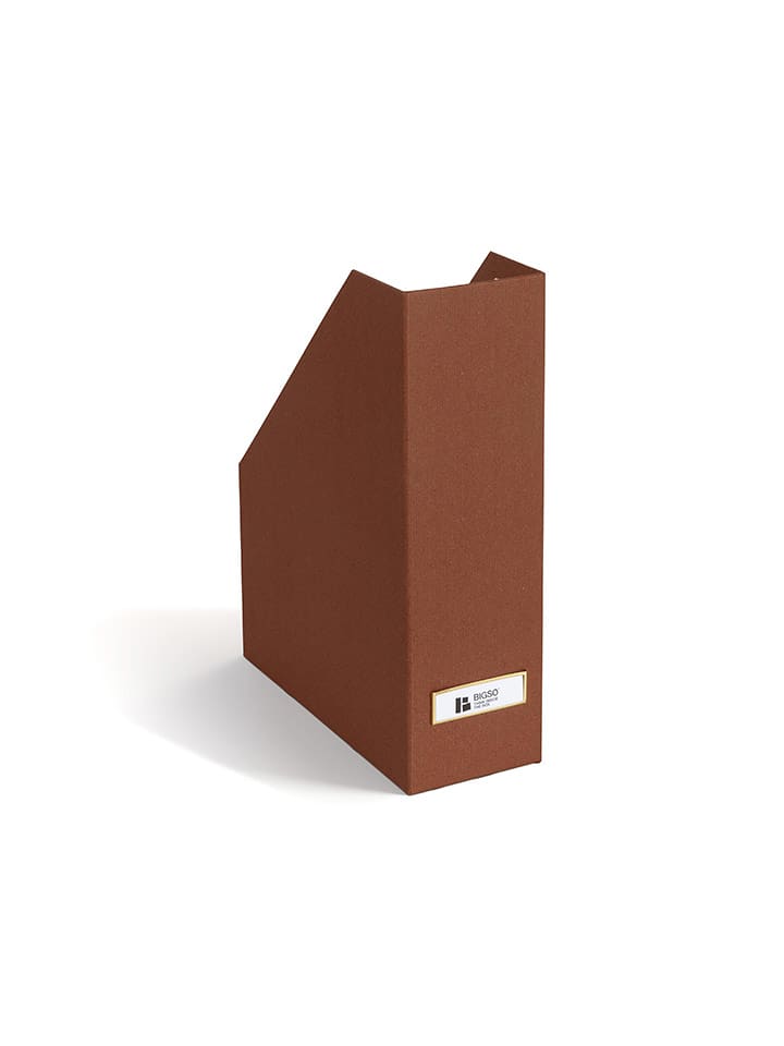 BigsoBox Organizer stojący "Viktoria" w kolorze brązowym - 24,5 x 23 x 10 cm rozmiar: onesize