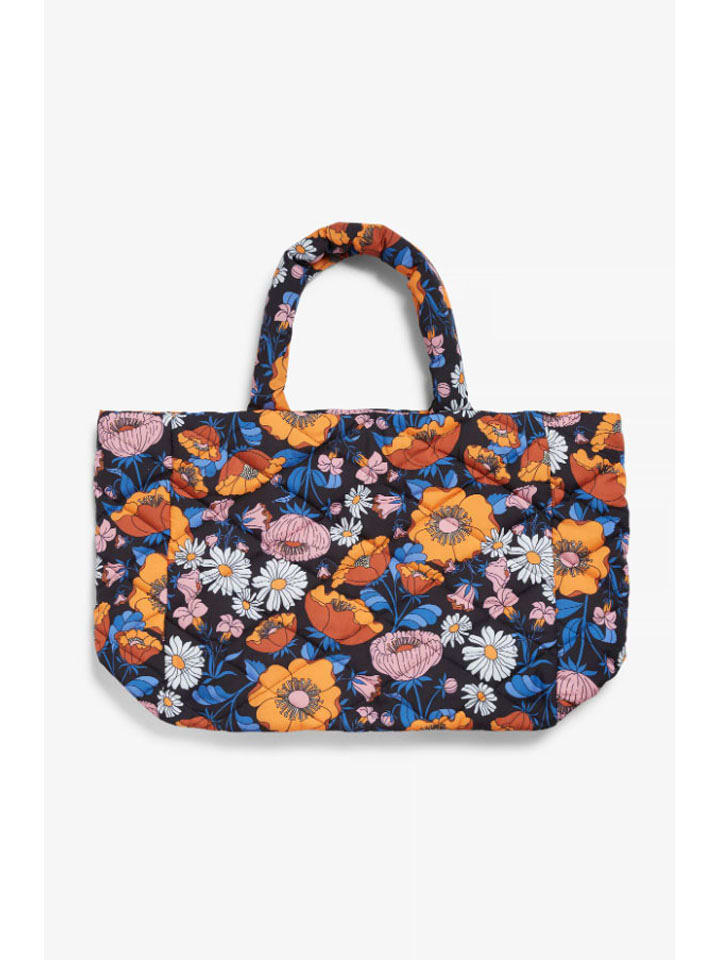 Monki Torebka w kolorze czarno-pomarańczowym rozmiar: onesize