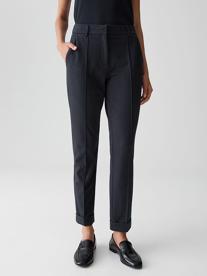 OPUS Spodnie "Melina" w kolorze czarnym rozmiar: 38