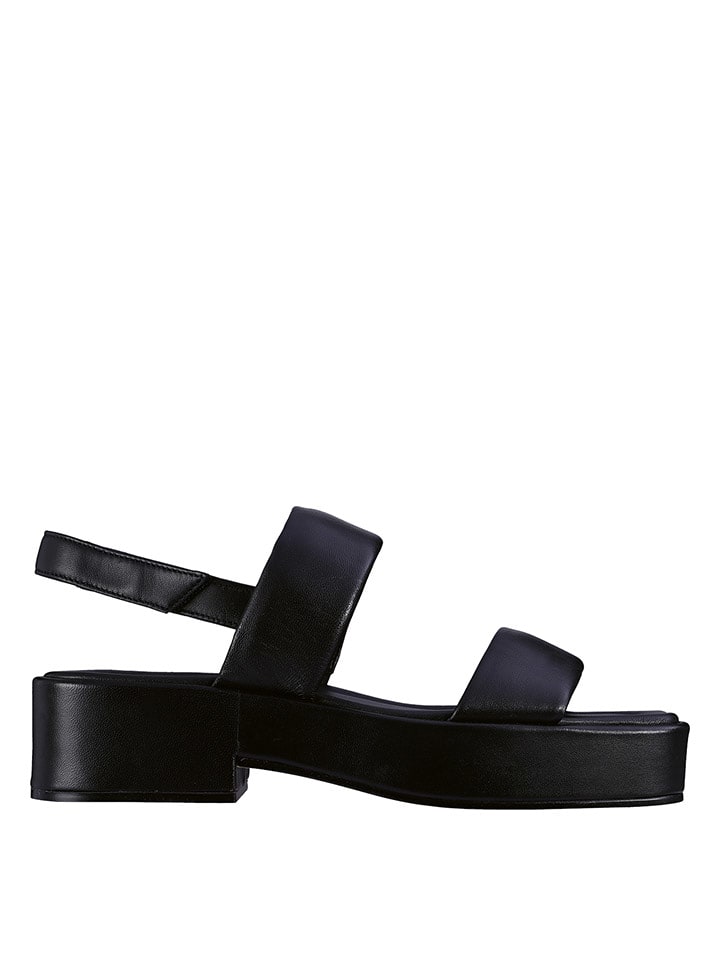 Högl Sandały "Lola" w kolorze czarnym rozmiar: 41