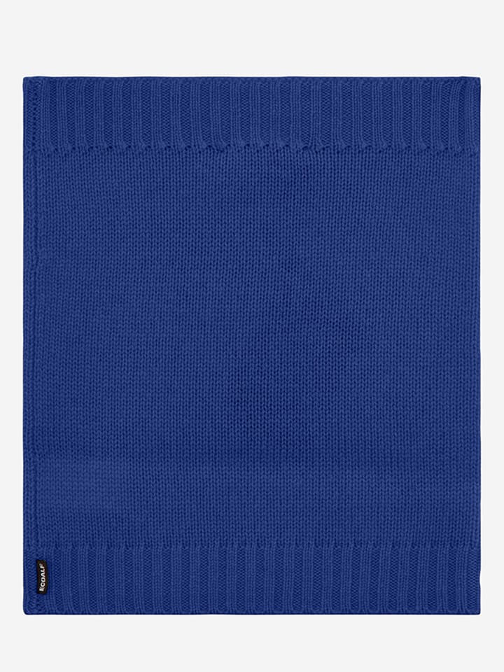 Ecoalf Wełniany szal-koło w kolorze niebieskim - 24,5 x 30 cm rozmiar: onesize