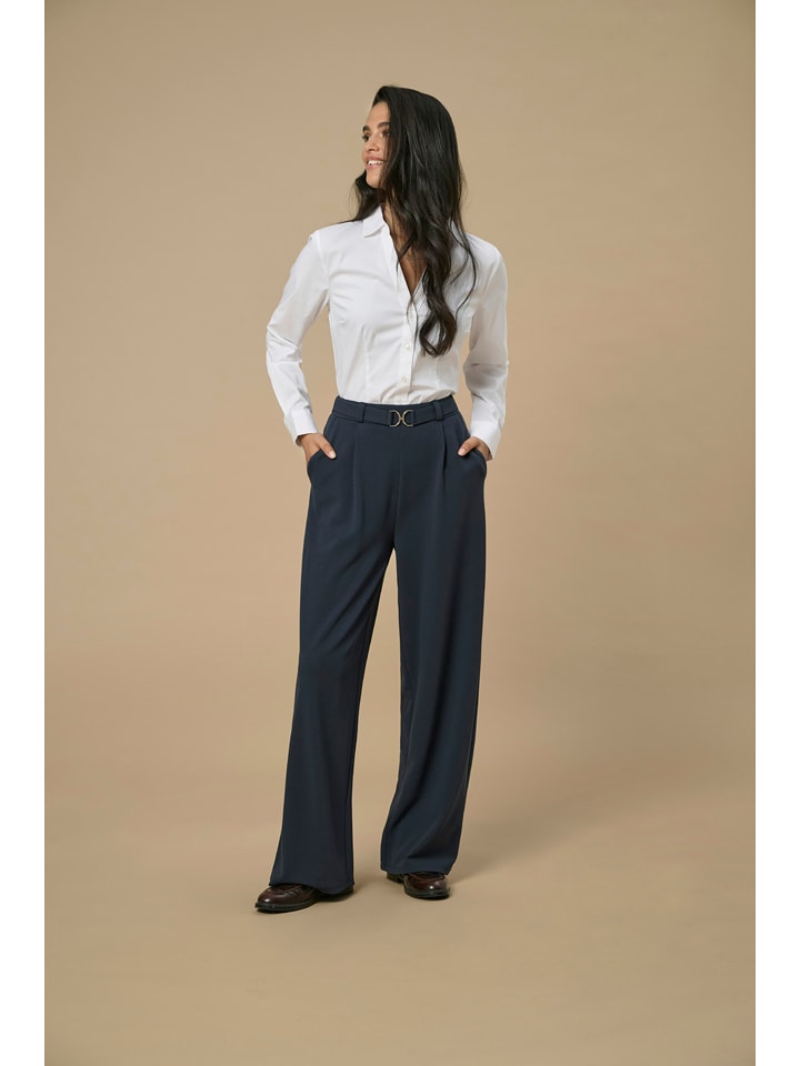 JDY Spodnie w kolorze granatowym rozmiar: S/L32