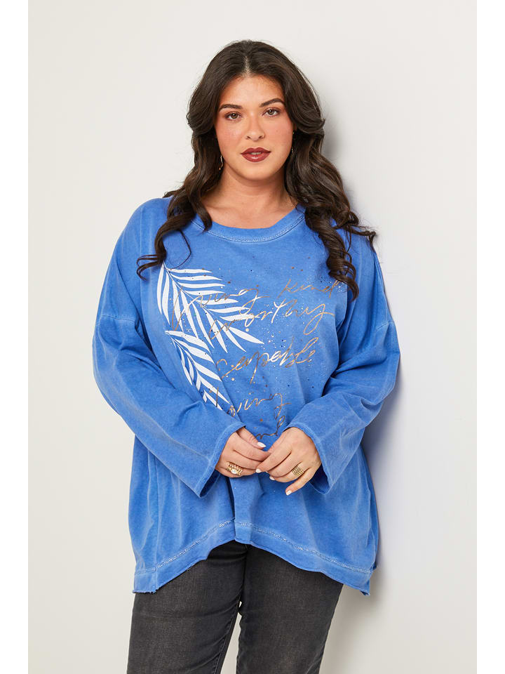 Curvy Lady Koszulka w kolorze niebieskim rozmiar: 44/46