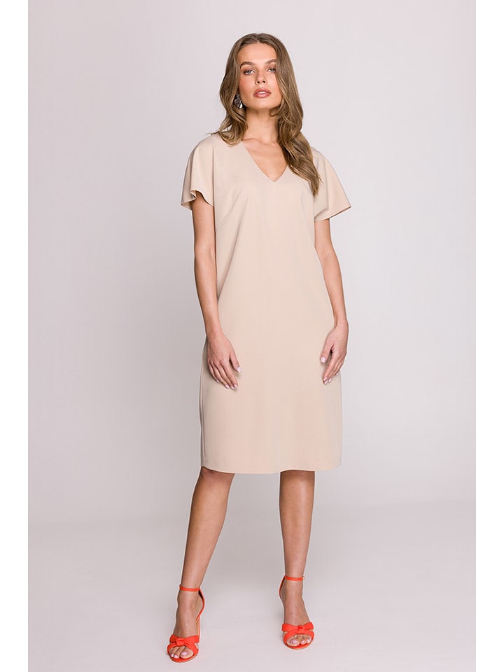 Stylove Sukienka w kolorze beżowym rozmiar: M