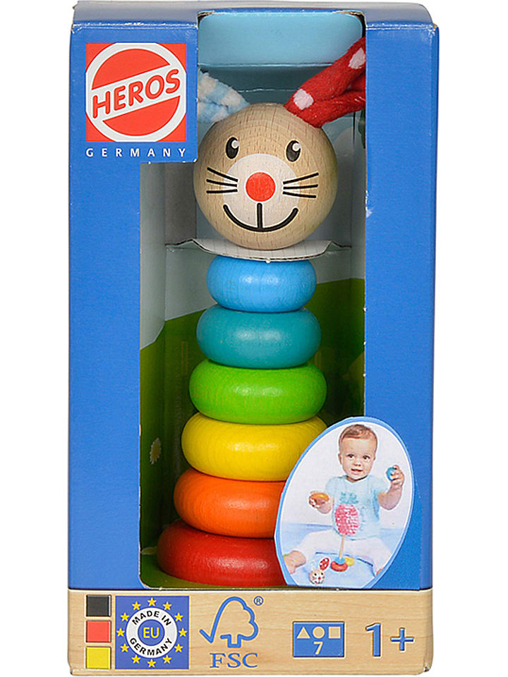 Heros 7-częściowa układanka - 12 m+ rozmiar: onesize