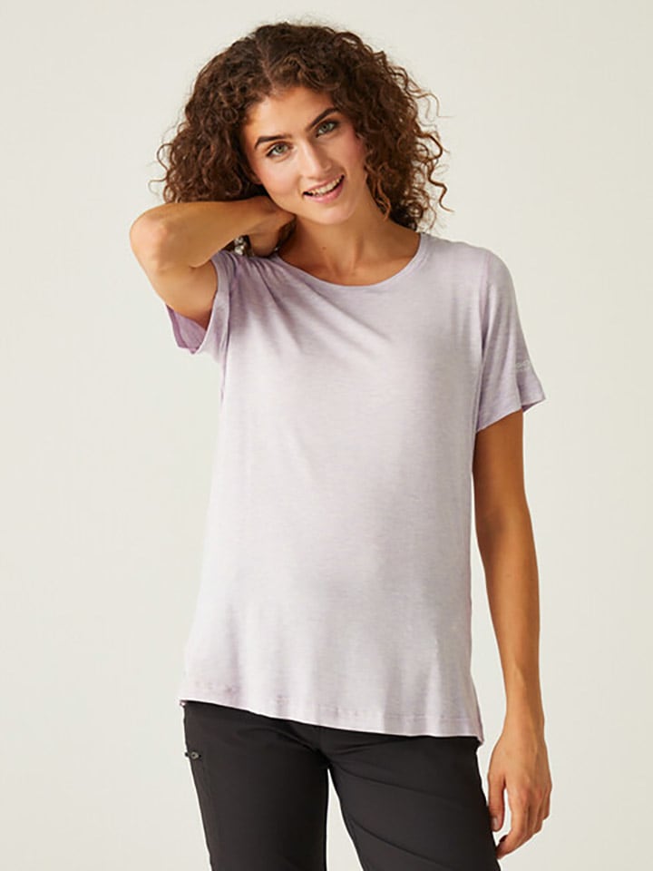 Regatta Koszulka "Ballyton" w kolorze fioletowym rozmiar: 46