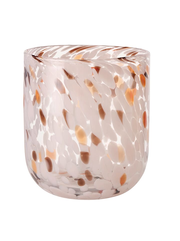 Boltze Świecznik "Umea" w kolorze beżowym - wys. 17 cm rozmiar: onesize