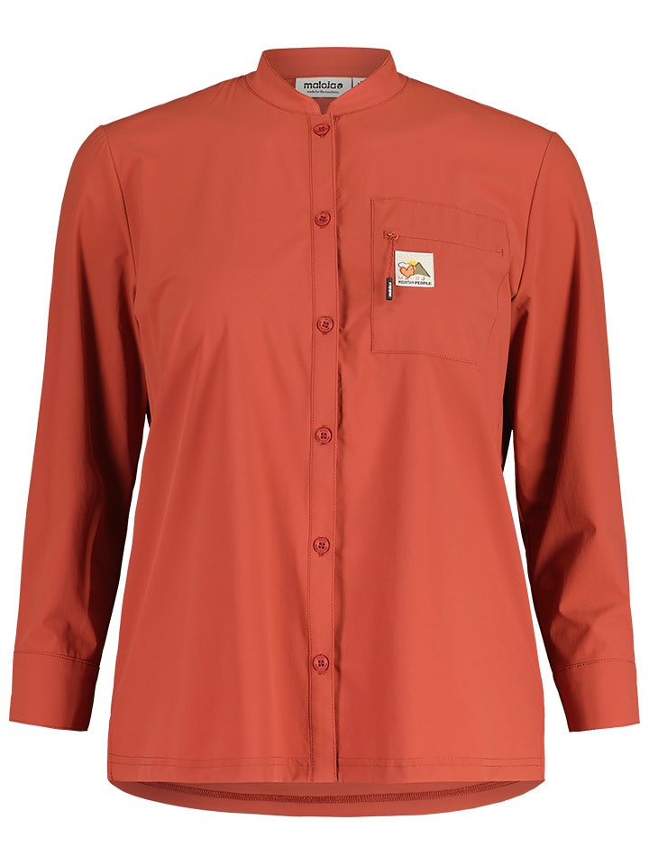 Maloja Koszula funkcyjna "LindaM" w kolorze pomarańczowym rozmiar: M