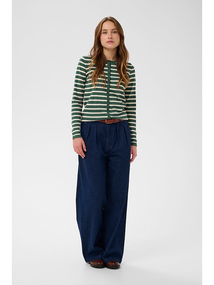 SAINT TROPEZ Kardigan w kolorze zielonym rozmiar: XL