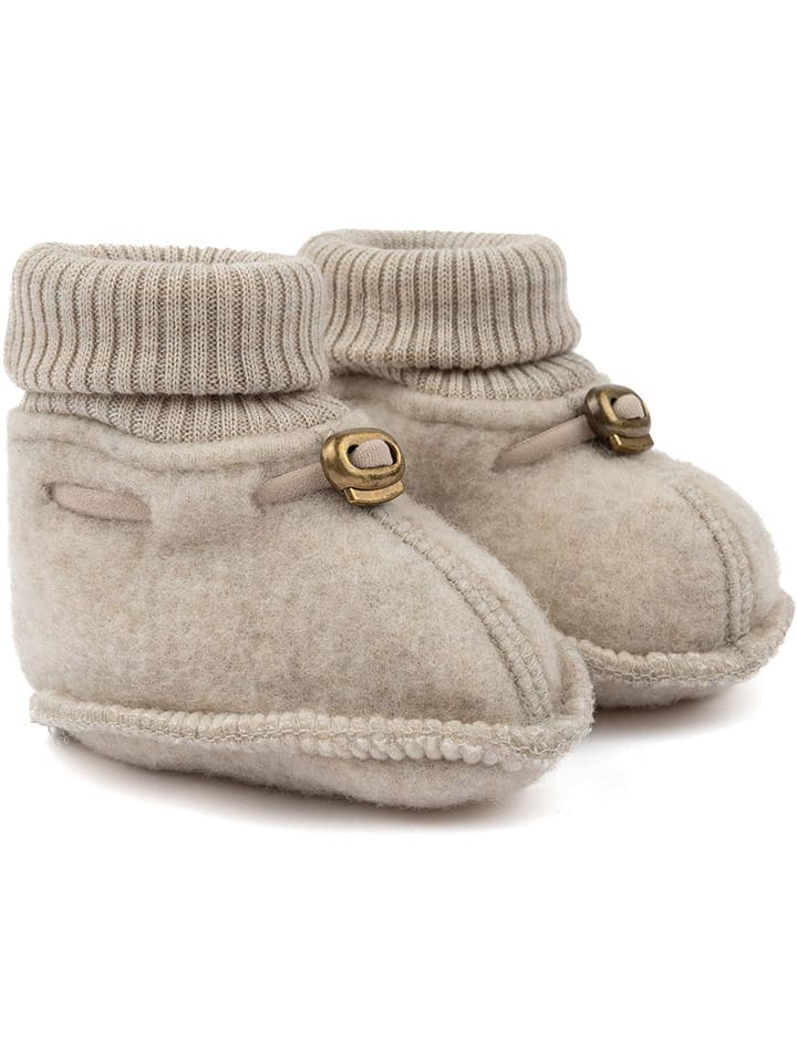 mikk-line Buty w kolorze beżowym do raczkowania rozmiar: 62/68