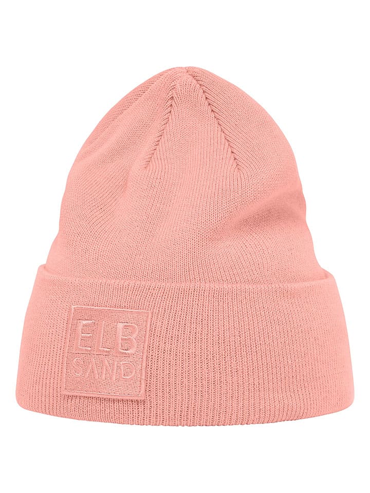 ELBSAND Czapka beanie w kolorze jasnoróżowym rozmiar: onesize