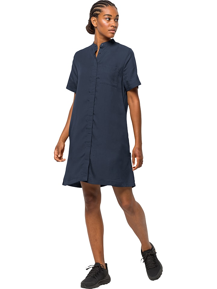 Jack Wolfskin Sukienka "Mojave" w kolorze granatowym rozmiar: XS