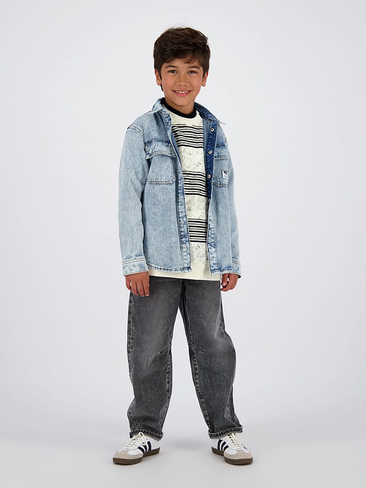 Vingino Dżinsy "Kit" - Comfort fit - w kolorze szarym rozmiar: 146