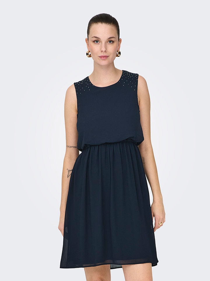 ONLY Sukienka "Stinna" w kolorze granatowym rozmiar: M