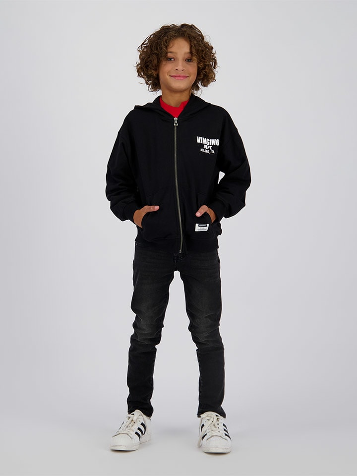 Vingino Dżinsy - Skinny fit - w kolorze czarnym rozmiar: 164