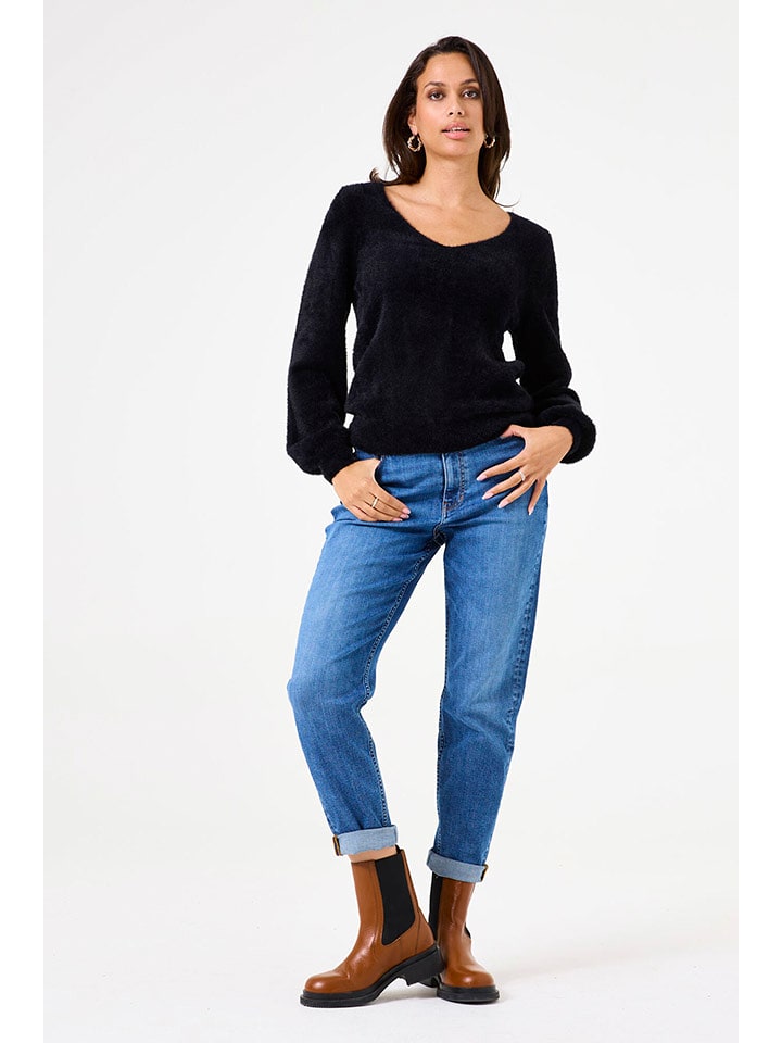 Garcia Sweter w kolorze czarnym rozmiar: M