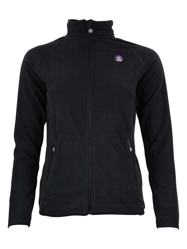 Peak Mountain Kurtka polarowa "Afonor" w kolorze czarnym rozmiar: S