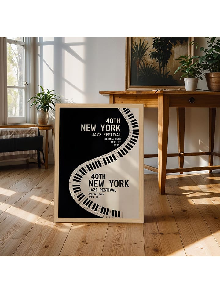 Wallity Druk artystyczny w ramce rozmiar: 55x75 cm