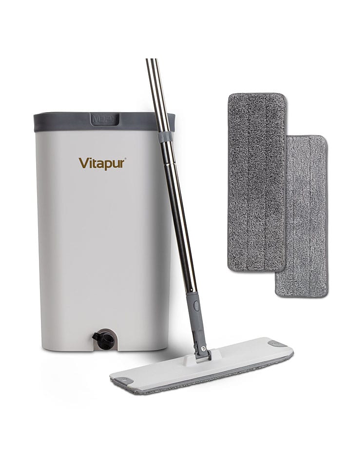 Vitapur 4-częściowy zestaw w kolorze szarym rozmiar: onesize