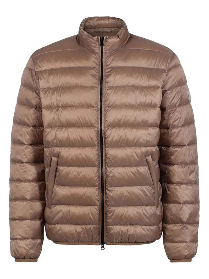 Herrlicher Kurtka pikowana w kolorze jasnobrązowym rozmiar: 3XL