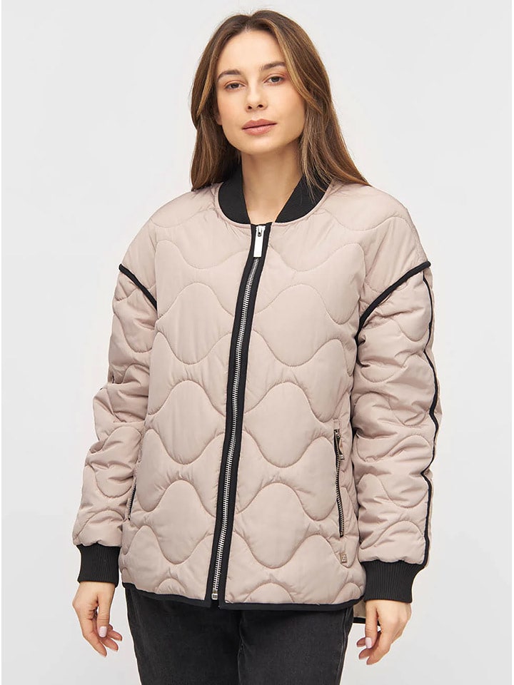 TicketWOMAN Kurtka przejściowa "Calip" w kolorze beżowym rozmiar: 34